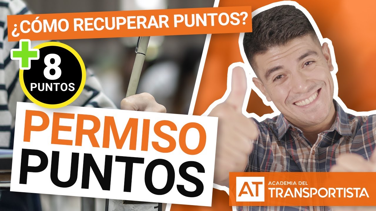 como recuperar 4 puntos del carnet