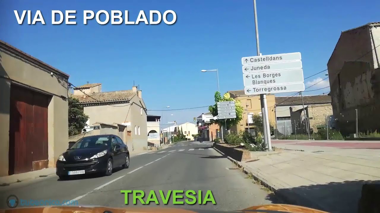 diferencia entre travesía y carretera convencional