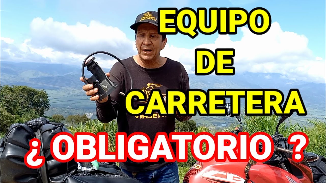 que es obligatorio llevar en la moto