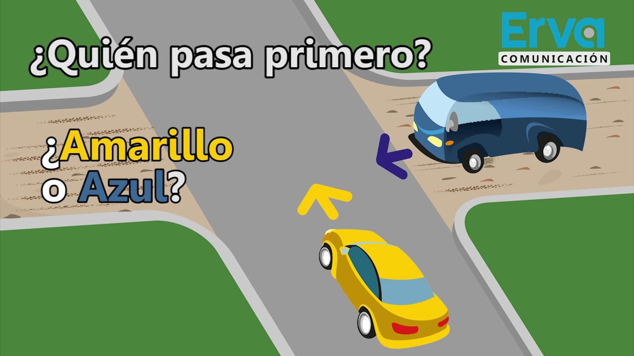 quien tiene preferencia en un cruce con dos stop