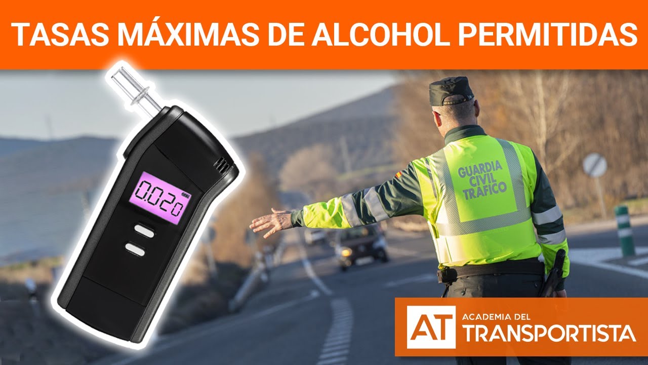 tasas de alcohol en sangre y aire espirado