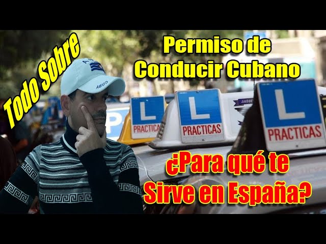 carnet de conducir cubano en españa