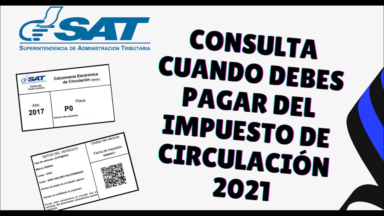 como saber si un coche debe impuestos de circulación