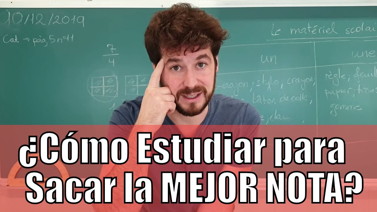 cómo sacar un 10 en un examen