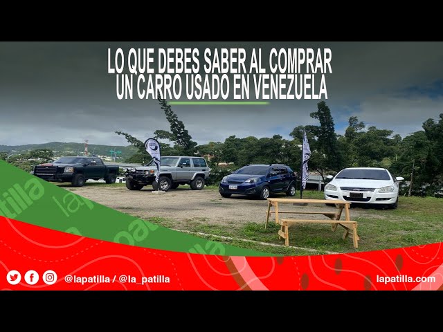 como se dice coche en venezuela