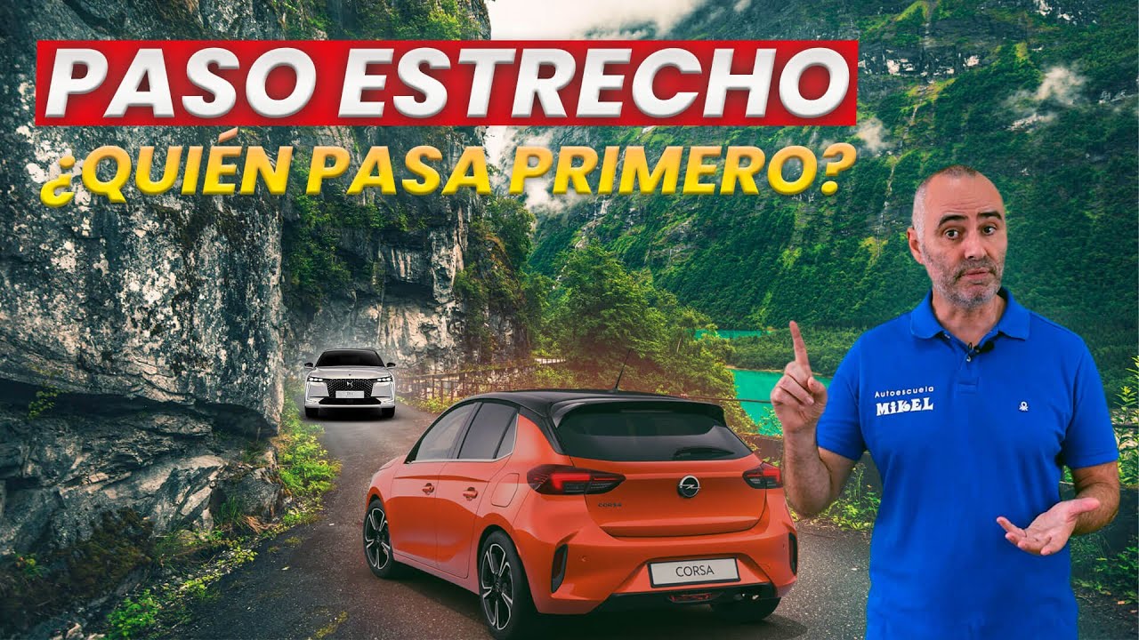 con esta señal tiene prioridad de paso en el estrechamiento