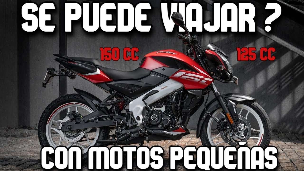 con una moto de 125 se puede ir por autopista
