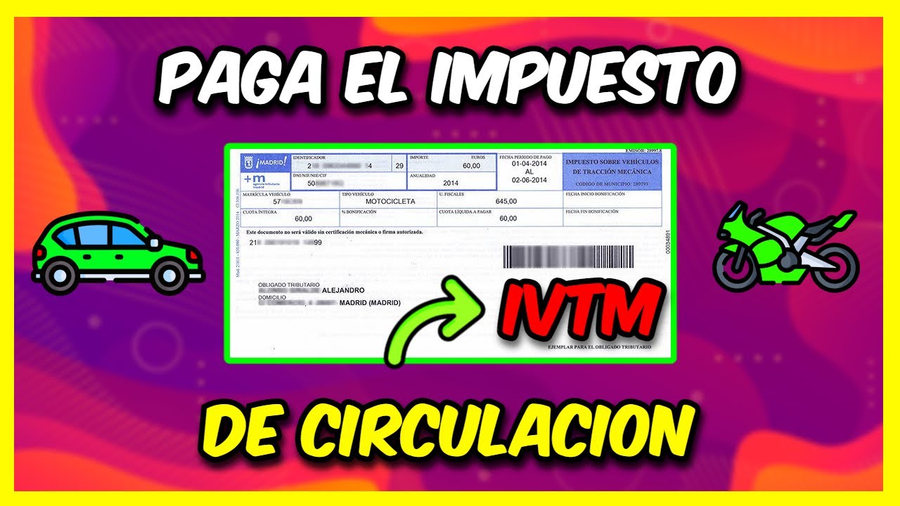 cuando se paga el impuesto de circulacion en alicante