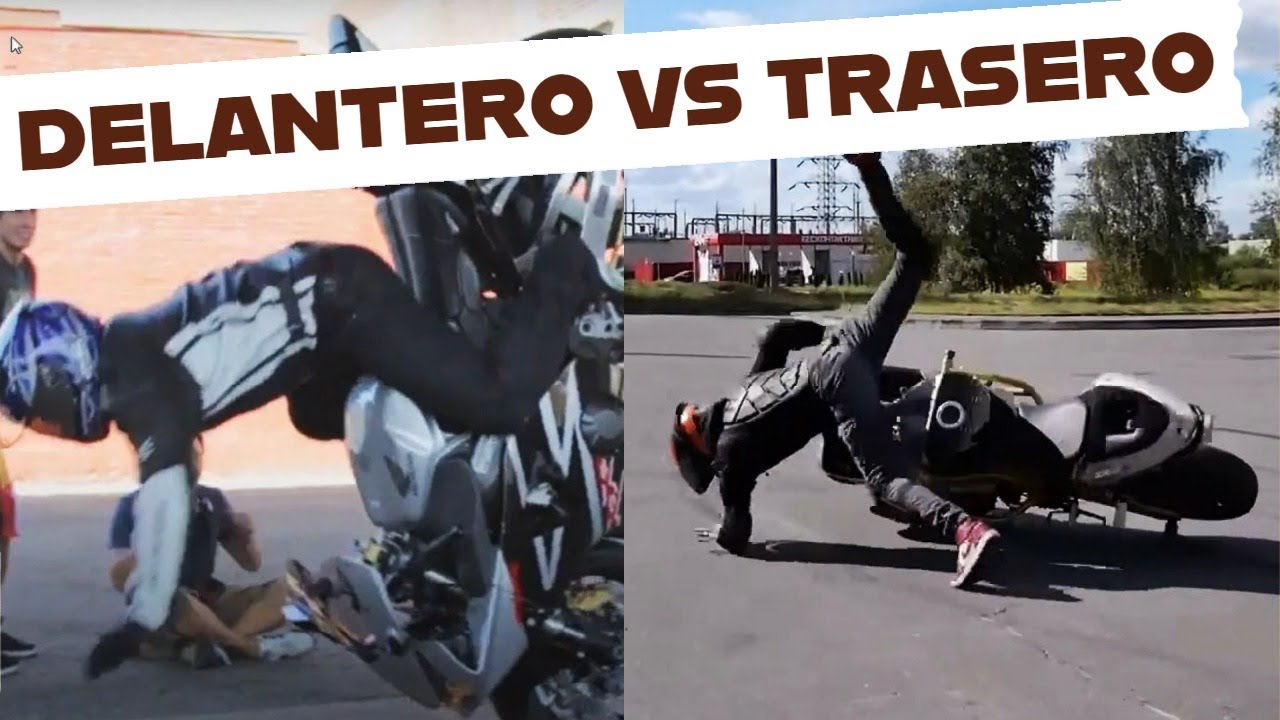 donde esta el freno delantero de una moto