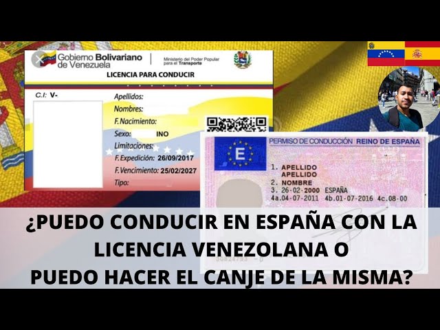homologar carnet de conducir venezolano en españa