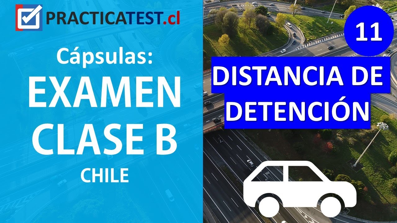 la distancia de detención puede variar en función...