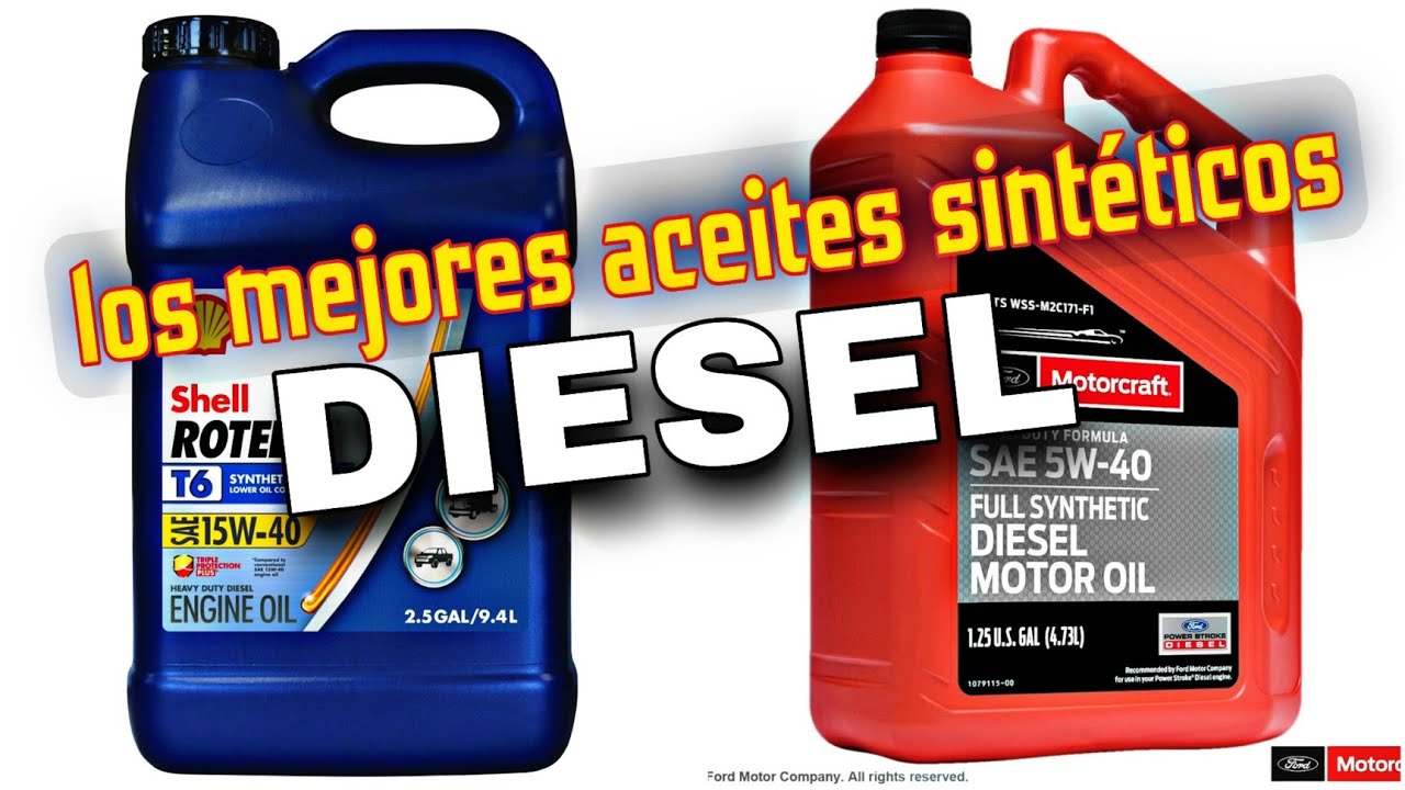 que aceite lleva mi coche diesel