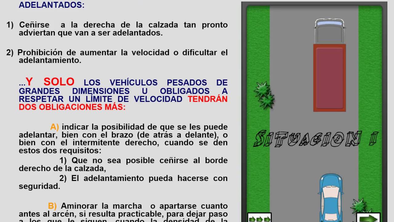 si su vehículo va a ser adelantado tiene alguna obligación