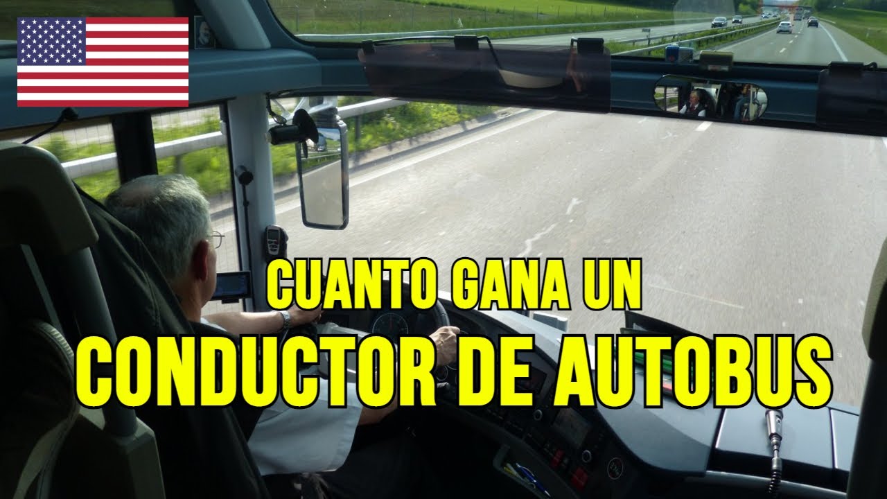 sueldo de un conductor de autobus