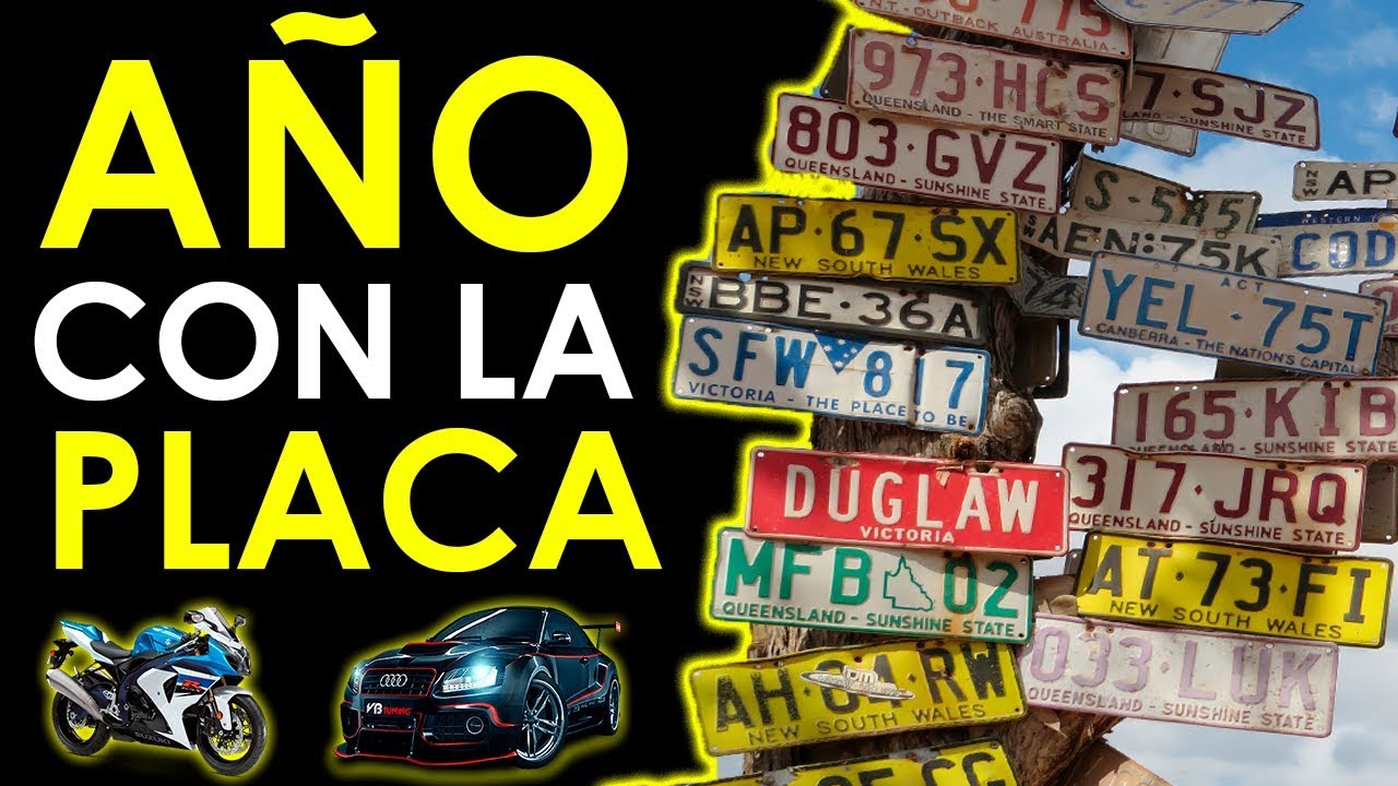 año de matriculación de un coche