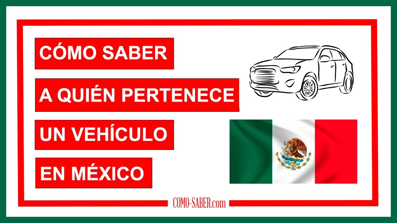 como saber de quien es una matricula