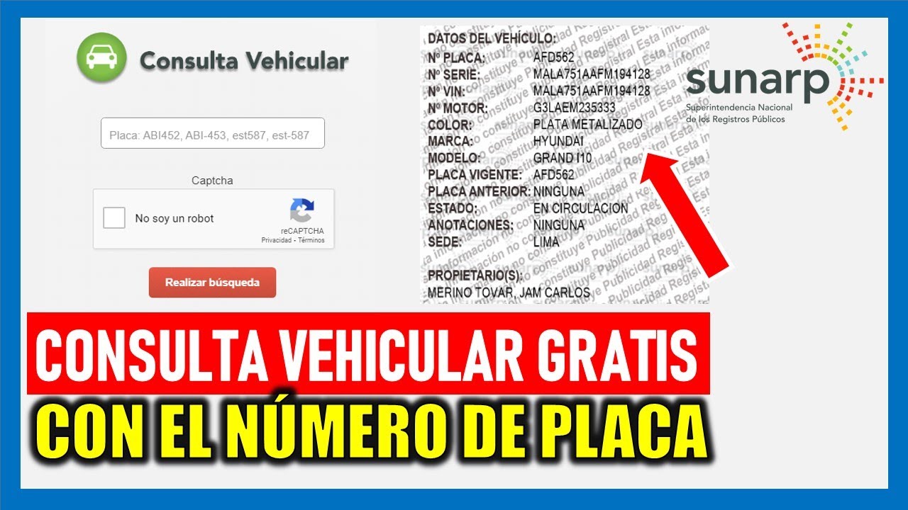 como saber propietario de un vehiculo