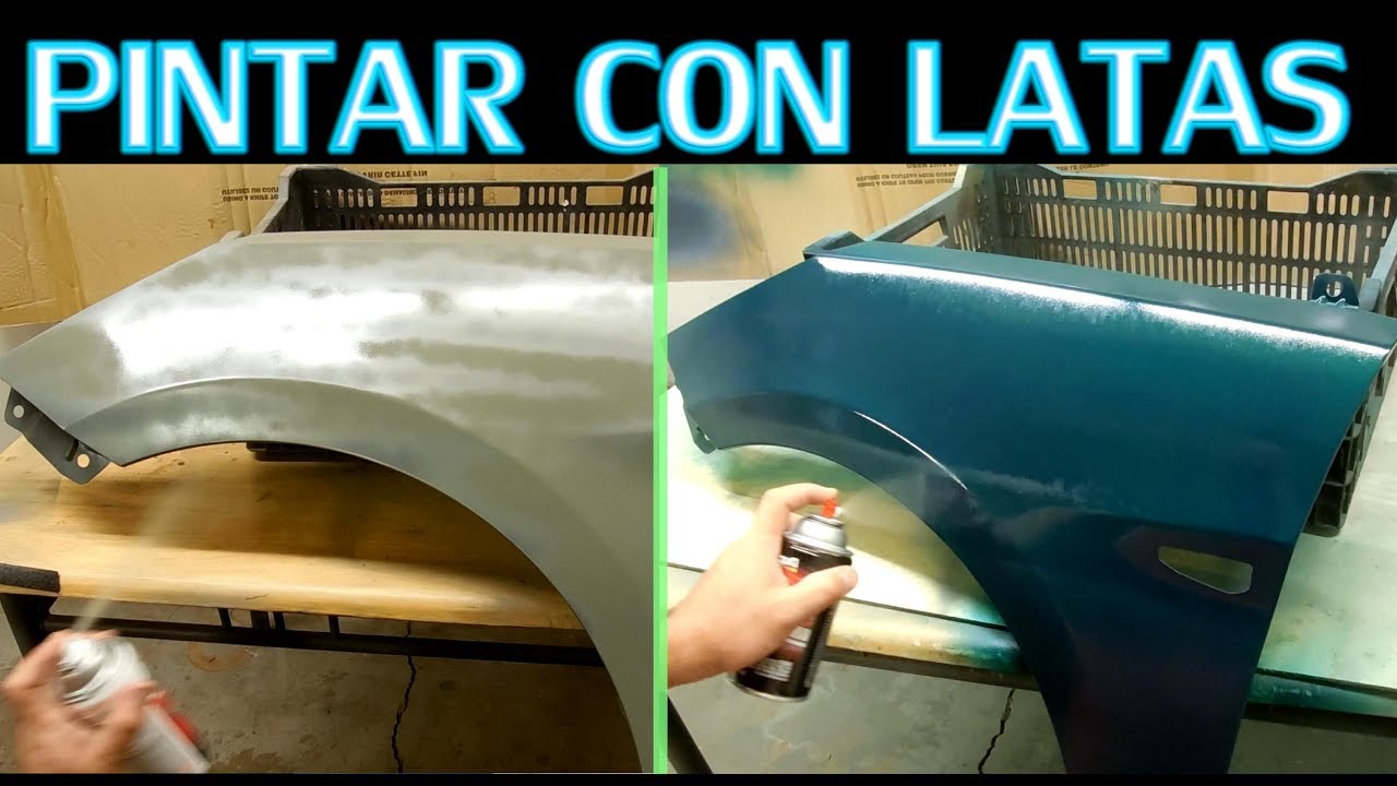 cuantos partes hay que dar para pintar el coche