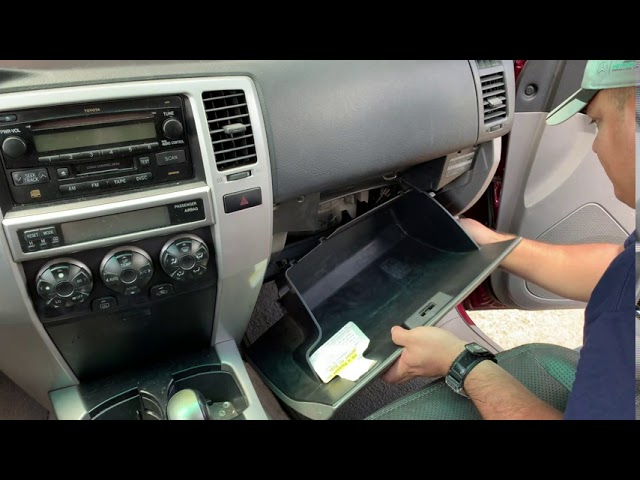 filtro del aire de un coche