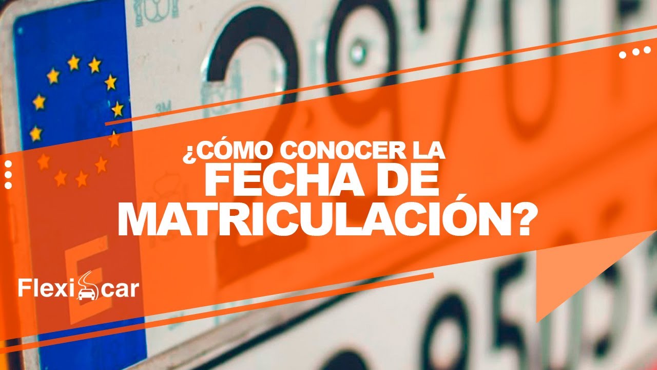 por qué letra va la matriculación en españa
