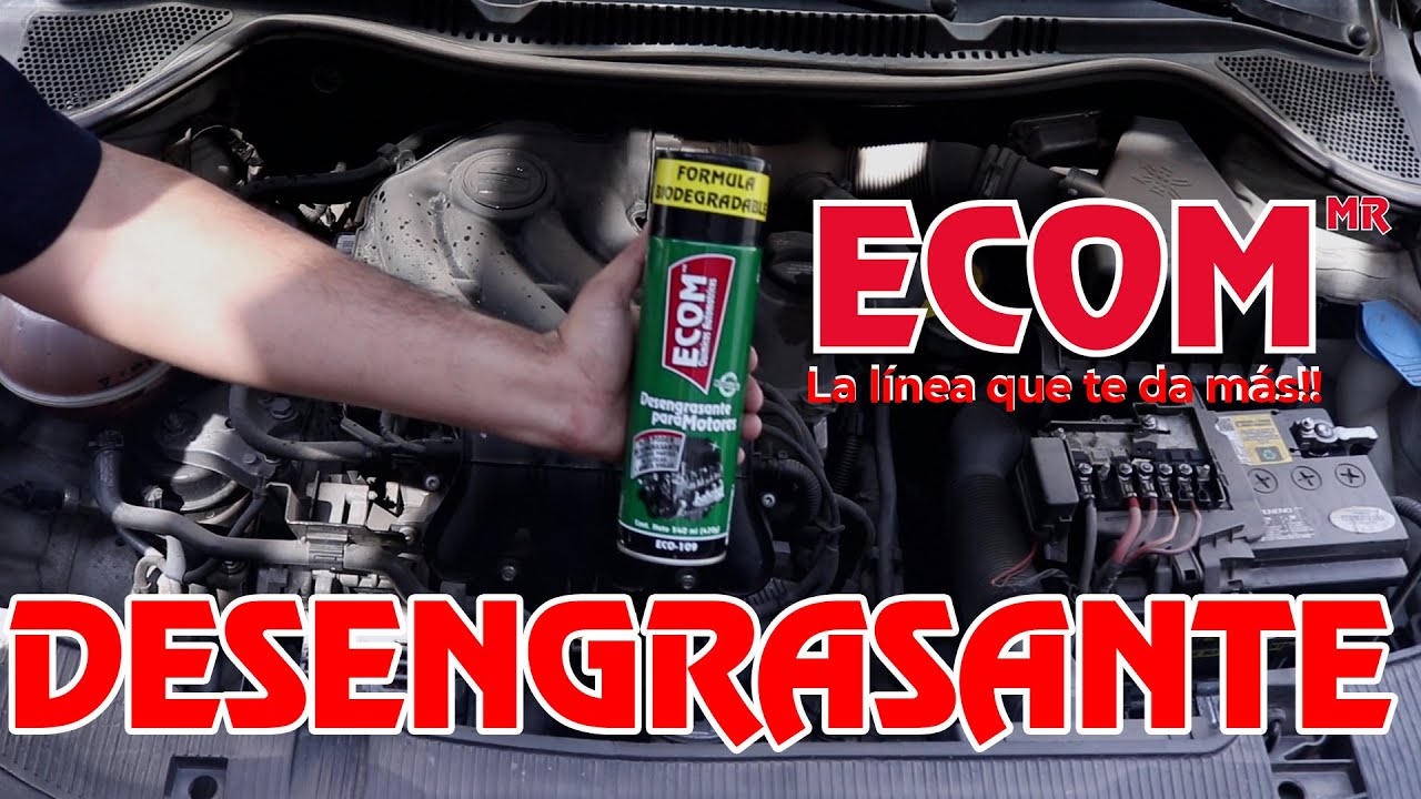 productos para limpiar el motor del coche