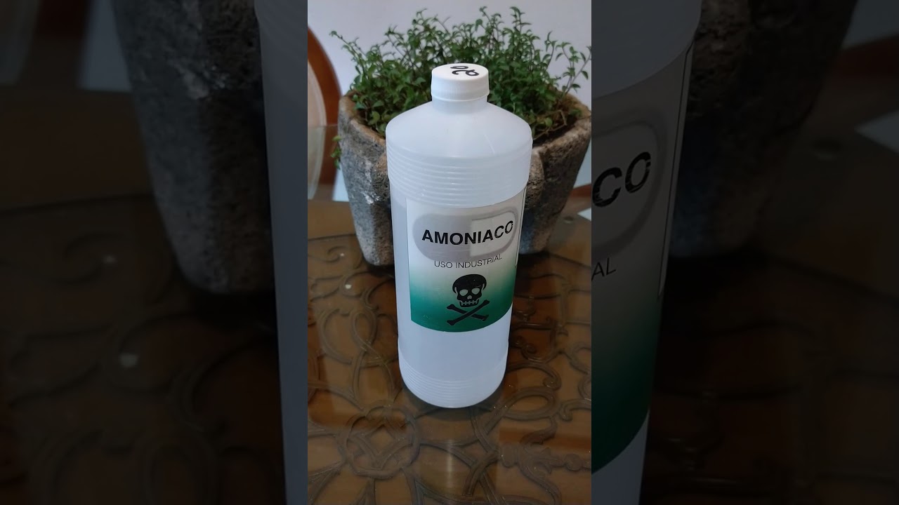 proporción de amoniaco y agua para limpiar