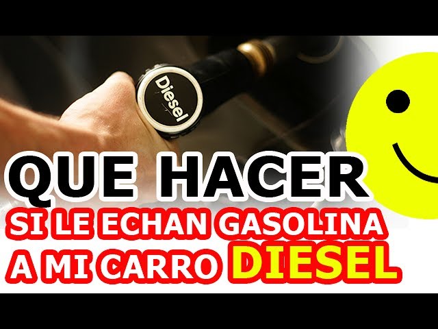 que pasa si echo gasolina a un coche diesel