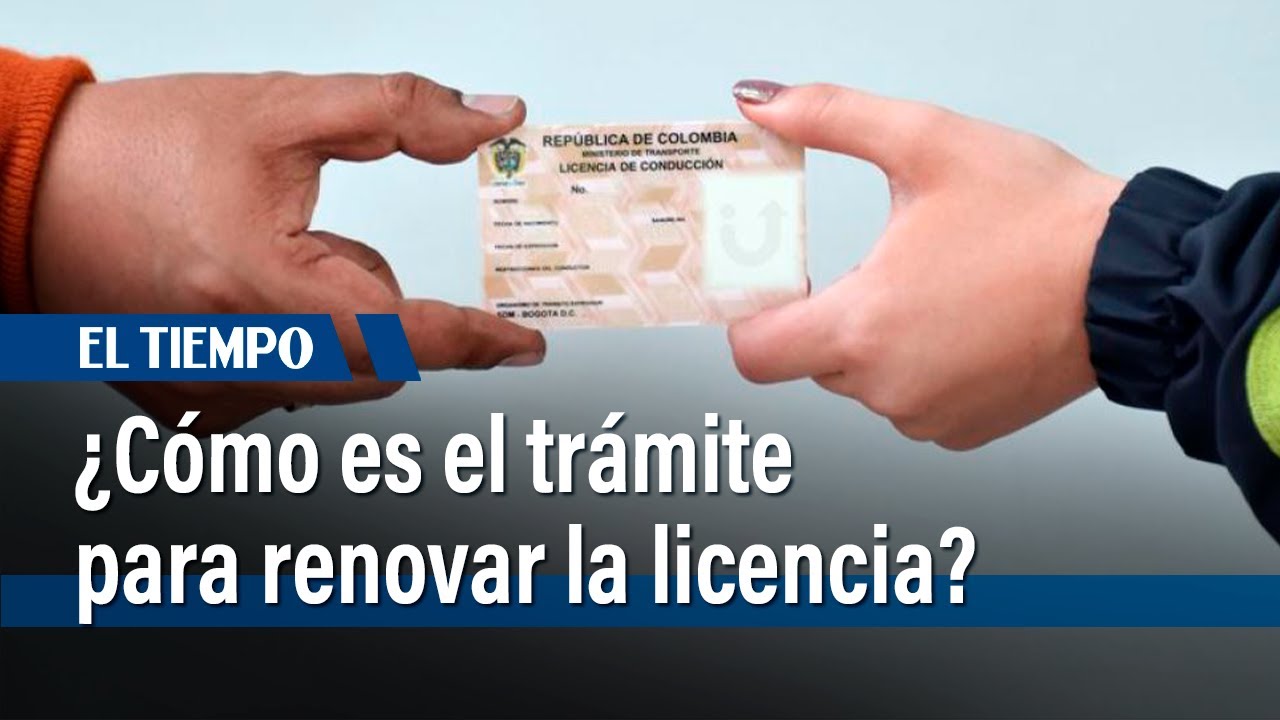 requisitos para renovacion de carnet de conducir
