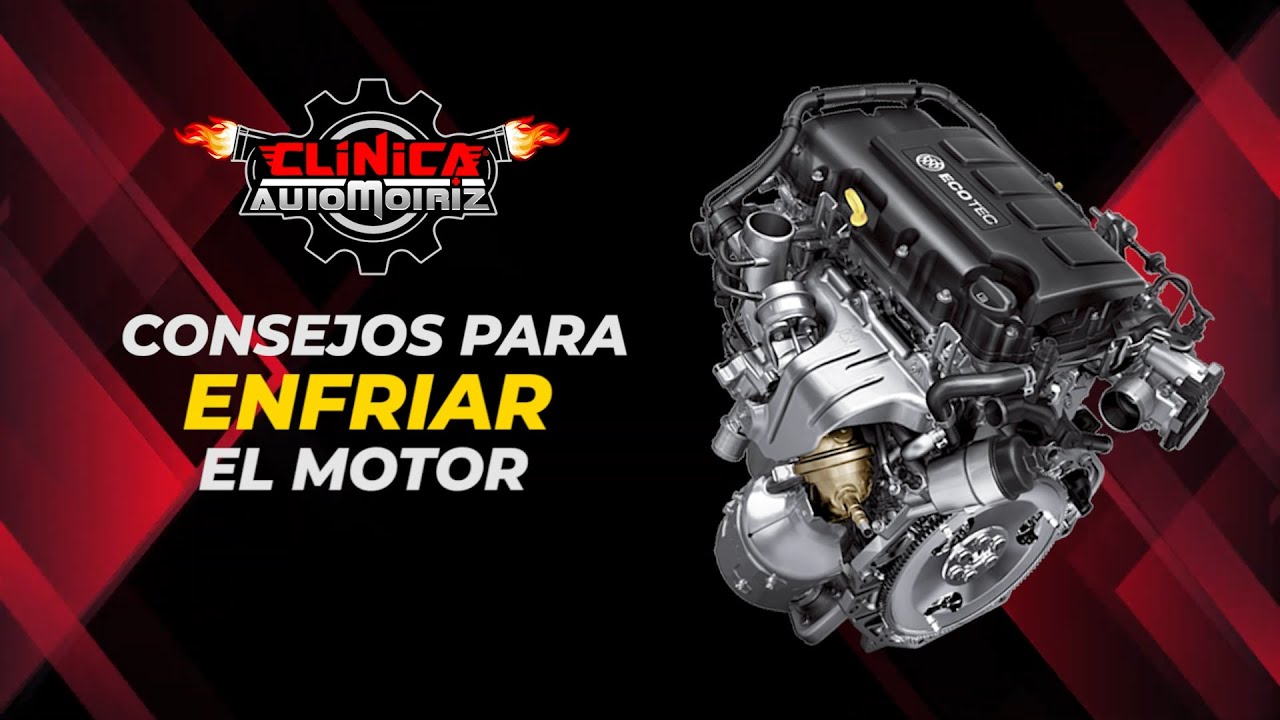 como enfriar el motor del coche