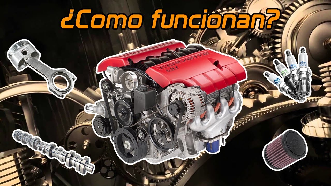 como funciona un motor de coche