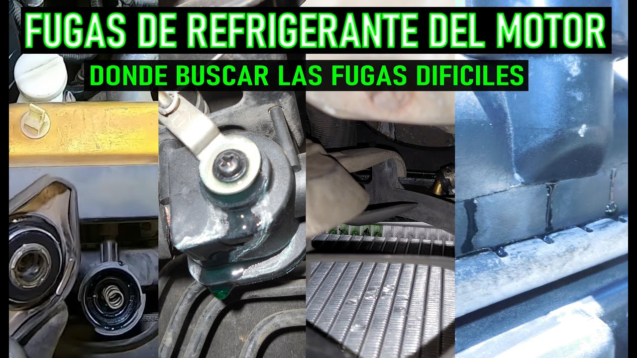 como saber si hay fuga de refrigerante