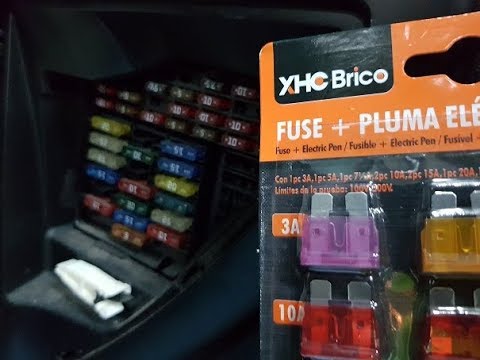 como saber si los fusibles del coche estan fundidos