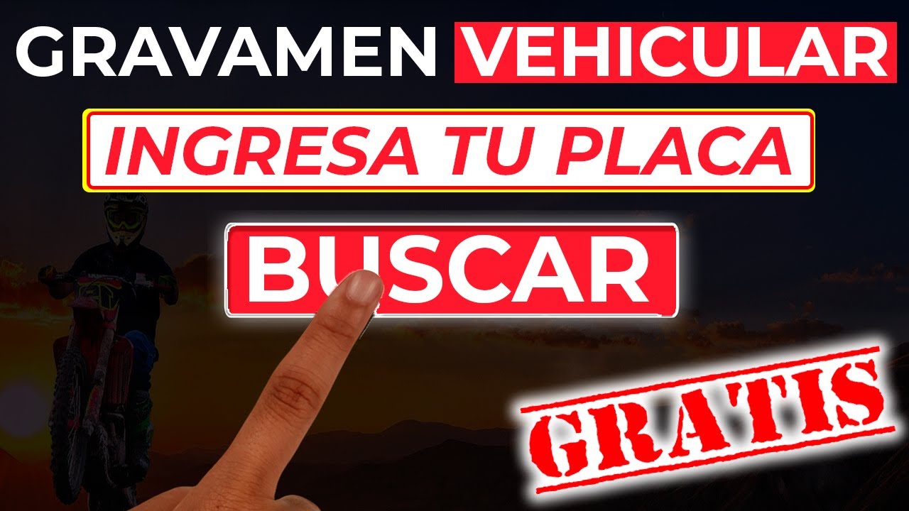 como saber si un vehiculo tiene cargas