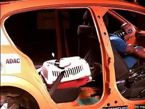 como sujetar un transportín en el coche
