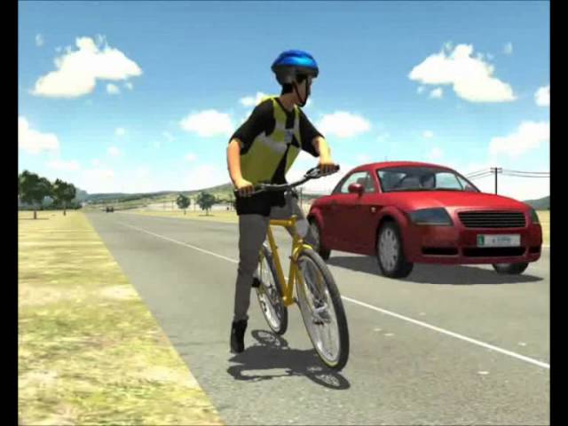 en via urbana las personas que empujen un ciclomotor