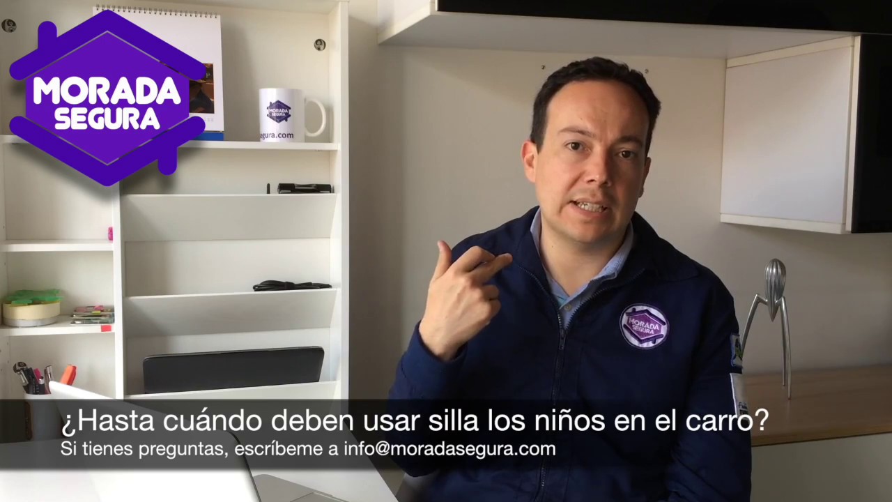 hasta que edad tienen que llevar silla los niños