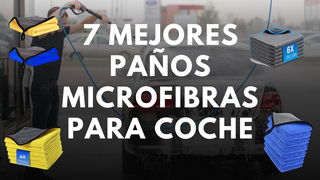 la mejor bayeta para limpiar el coche