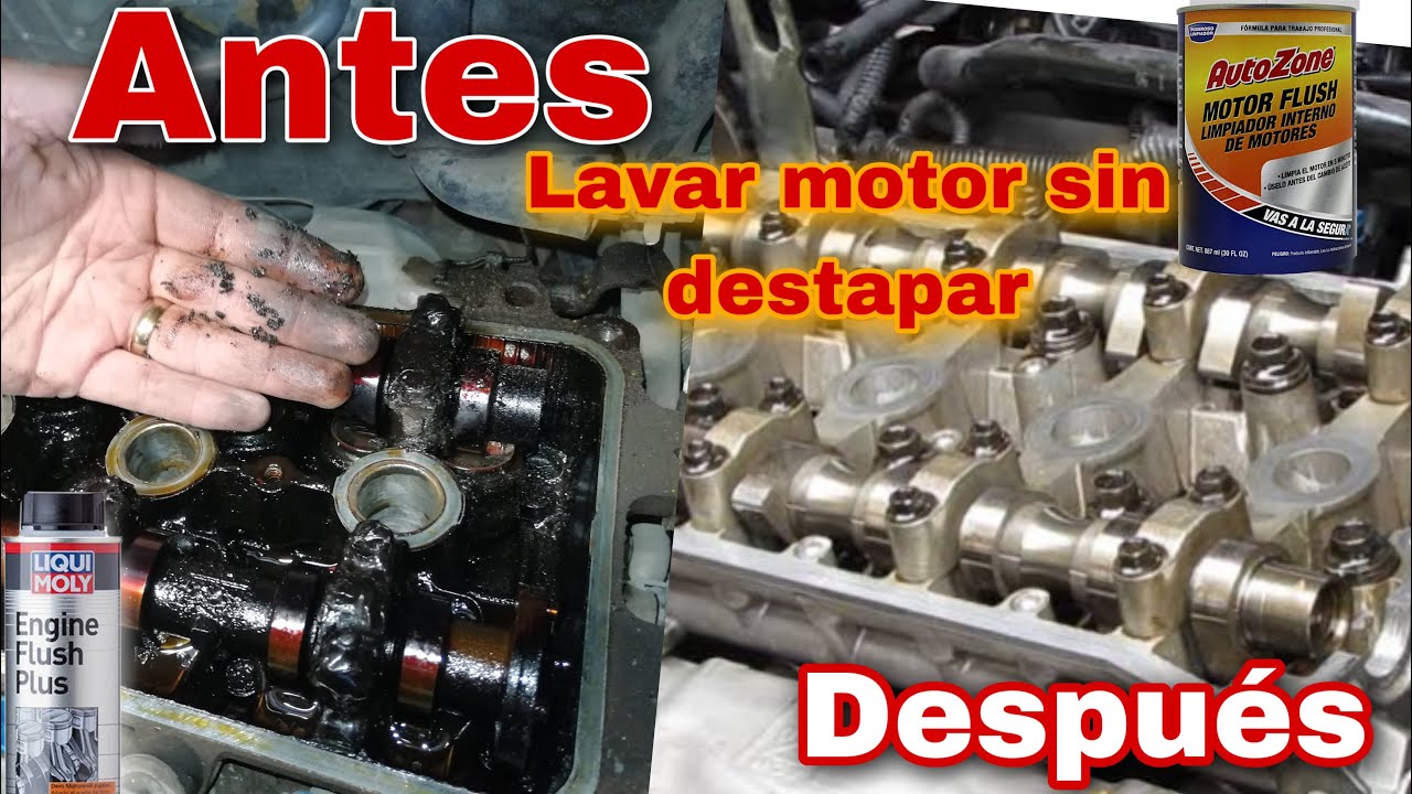 limpiar motor por dentro con gasoil
