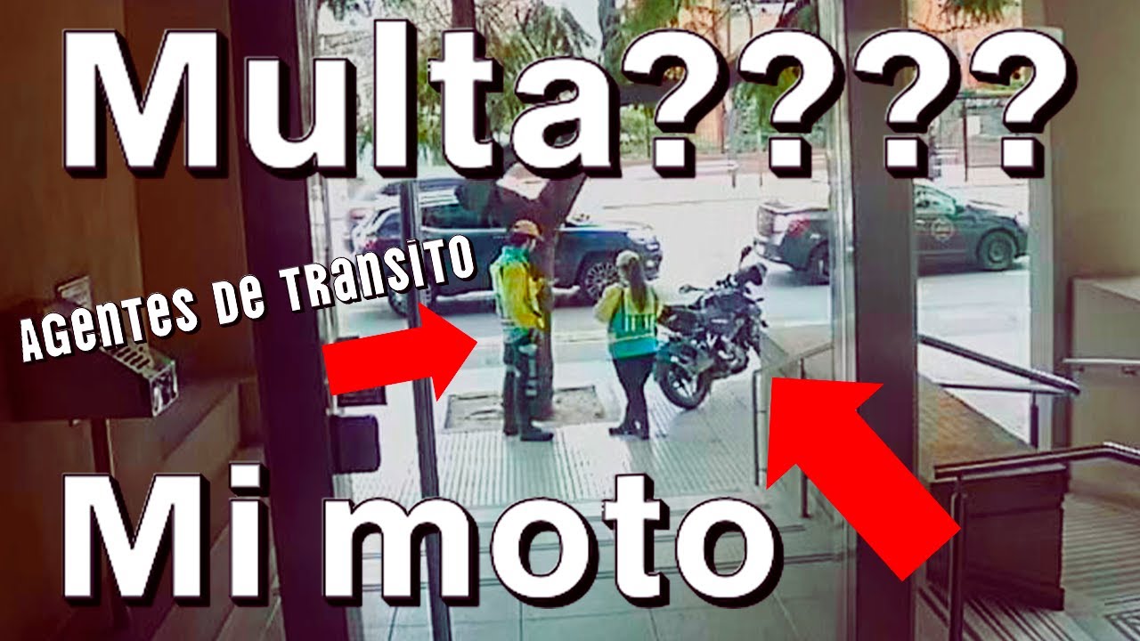 multa por aparcar en parking de motos