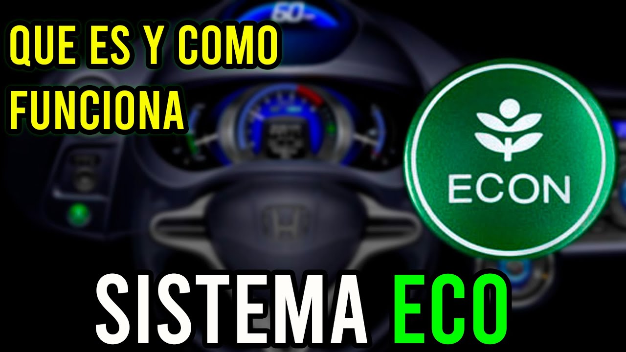 que significa eco en un coche