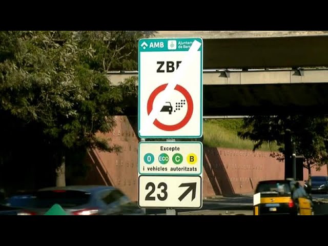 que vehiculos no pueden entrar en barcelona
