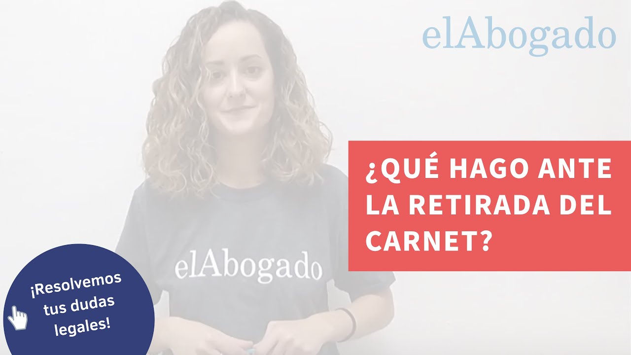 retirada de carnet por alcoholemia segunda vez