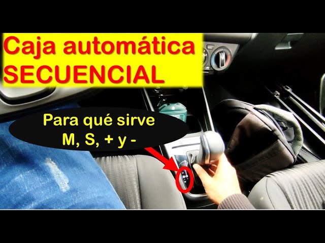 se puede cambiar de automático a secuencial en marcha