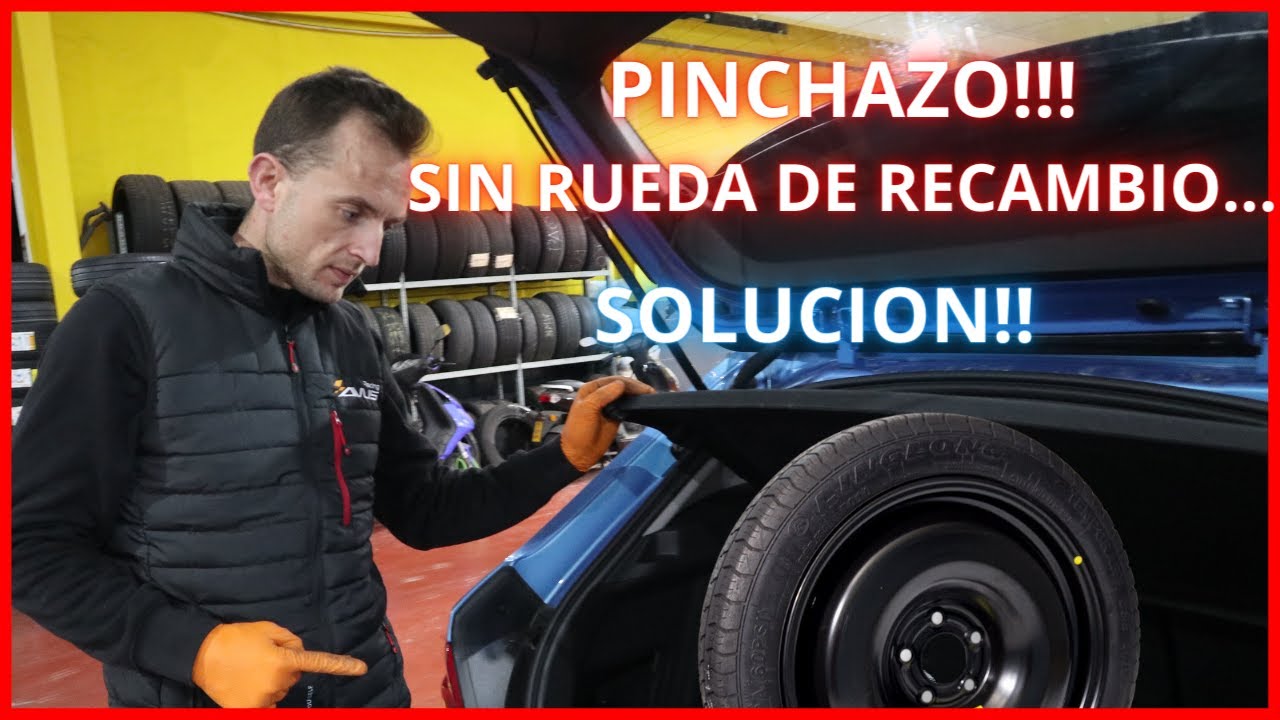 se puede circular con la rueda de repuesto