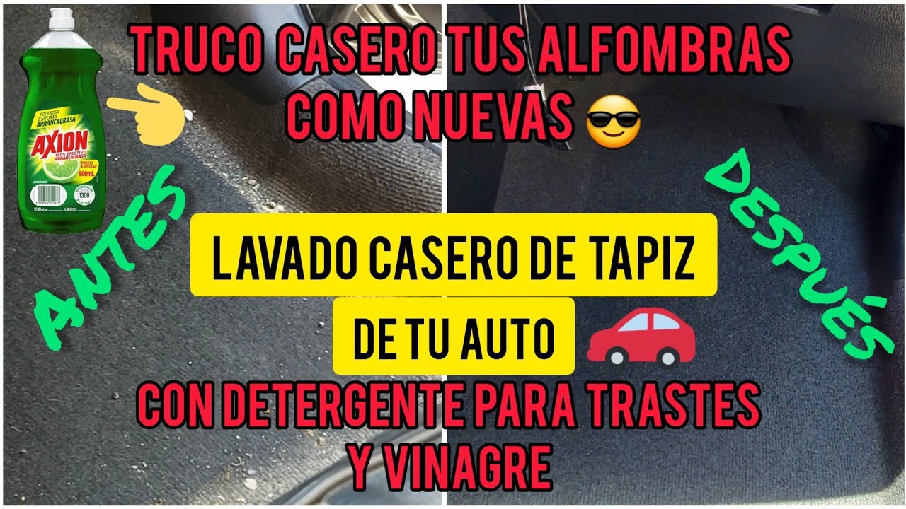 se pueden lavar las alfombrillas del coche en la lavadora