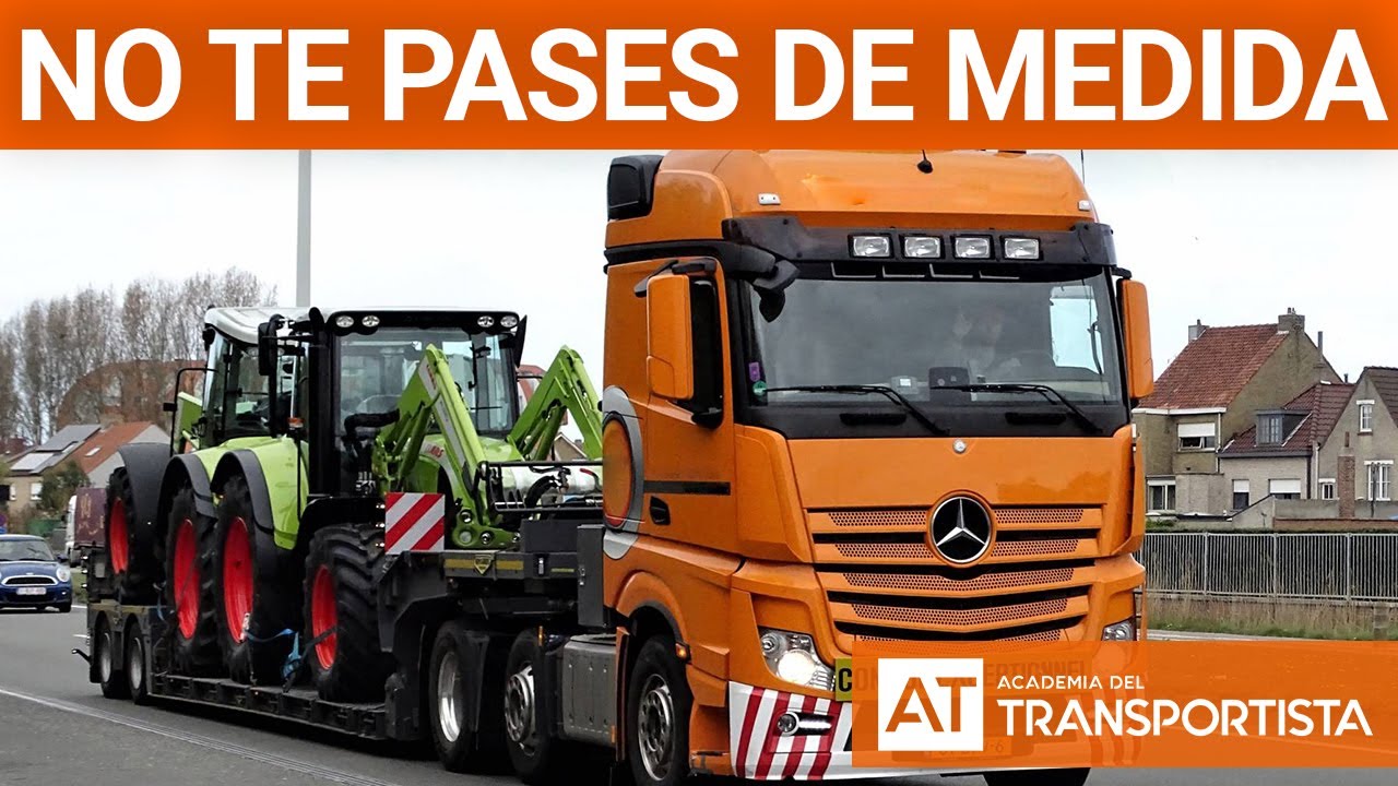 tabla pesos y dimensiones camiones españa